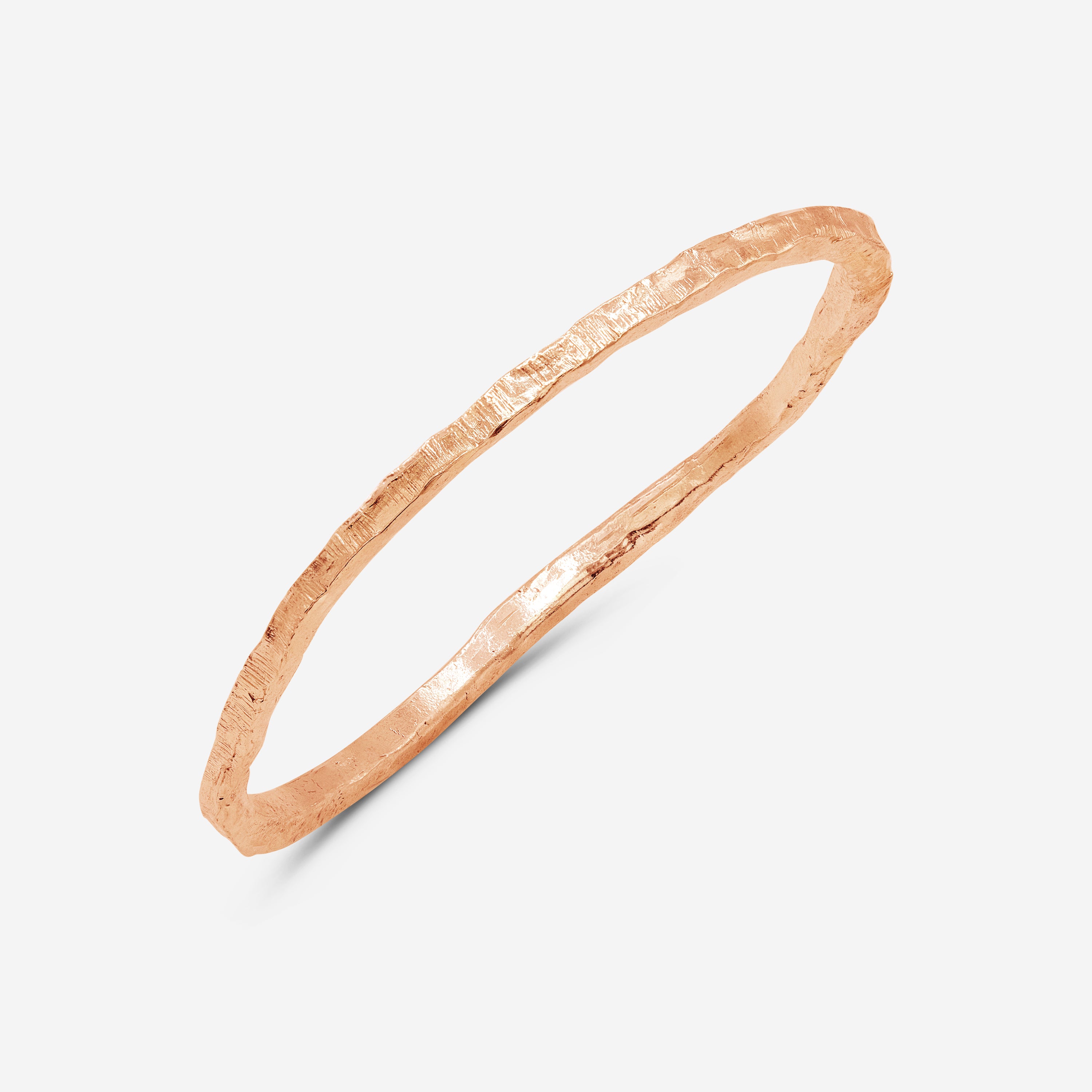 Locke Hammered Bangle