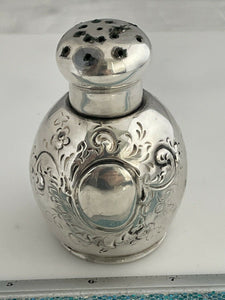 Antique Georgian Silverplate Salt Shaker