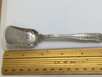 Tiffany Sterling Silver Lap Over Edge Etched Serving Pierced Shovel Server C1880