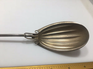 Sterling Silver Figural Wood & Hughes Aesthetic Movement Serving Spoon mint 1870