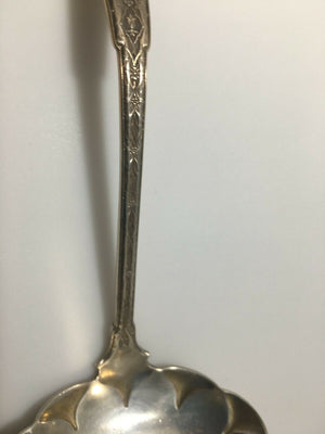 Antique Tiffany & Co Sterling Silver Persian Pattern Large Gravy Ladle