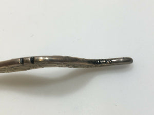 Sterling Silver Antique Shiebler Acid Etched Custom made letter opener