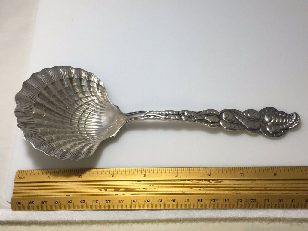 Tiffany Sterling Sterling Ailanthus Atlantis Pattern Conch Shell Serving Spoon