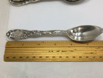 Antique Tiffany & Co Chrysanthemum Grapefruit Citrus Spoons C 1880