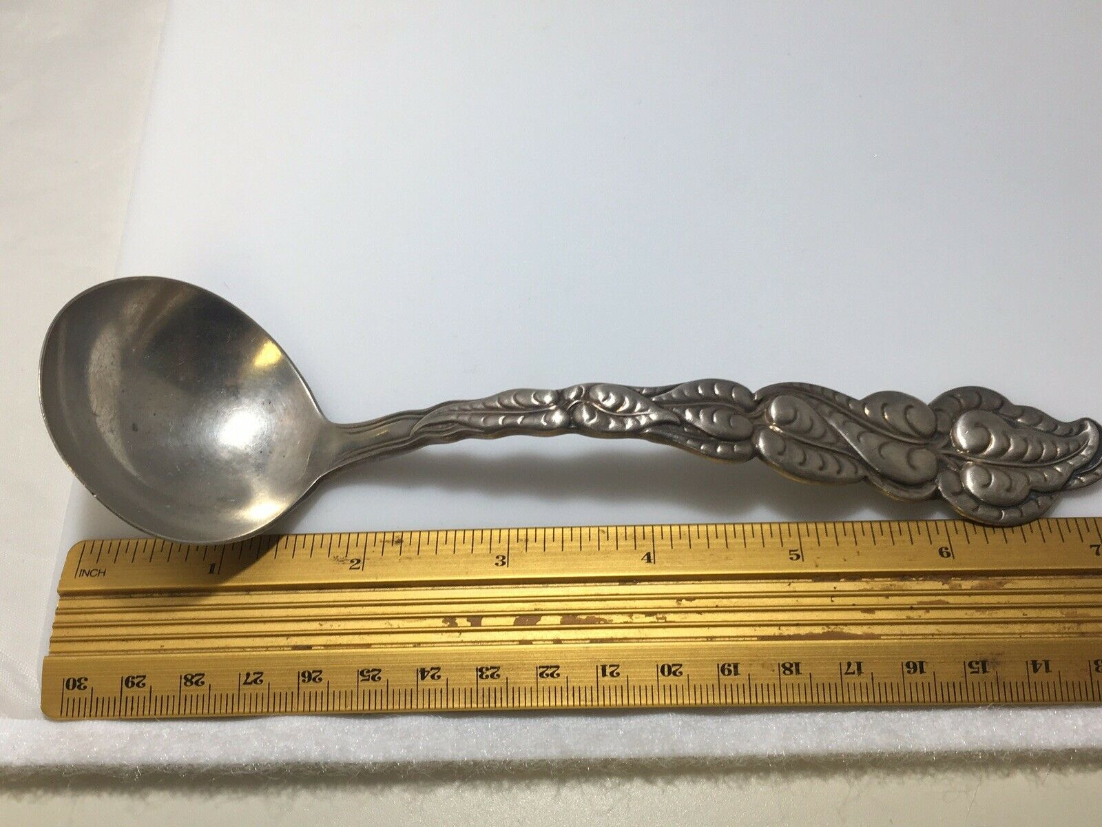 Tiffany Ailanthus Atlantis Sterling Silver Gravy Ladle