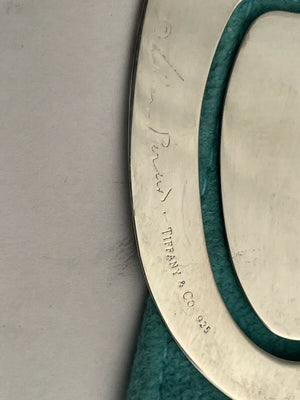 Tiffany & Co. Elsa Peretti Sterling Silver Heart Bookmark Book Marker