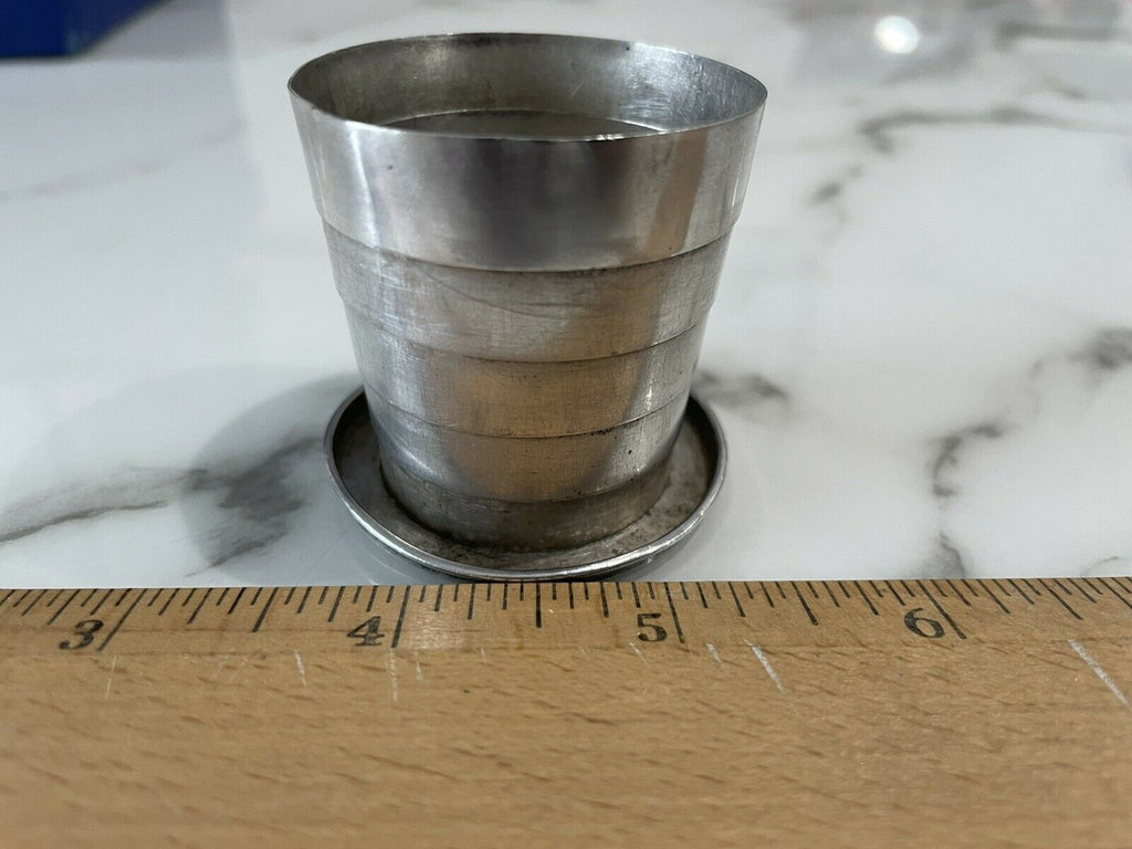 Antique Sterling silver GORHAM COLLAPSIBLE Travel Collapsing Cup c 1891