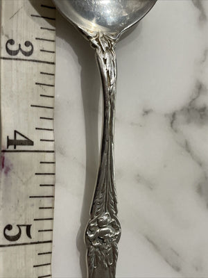 Alvin Majestic Sterling Silver Serving Bouillon Sugar Spoon c1900 5 3/8"