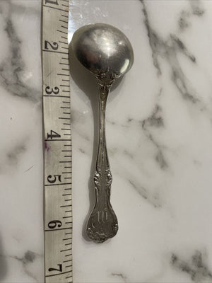 Alvin Majestic Sterling Silver Serving Bouillon Sugar Spoon c1900 5 3/8"