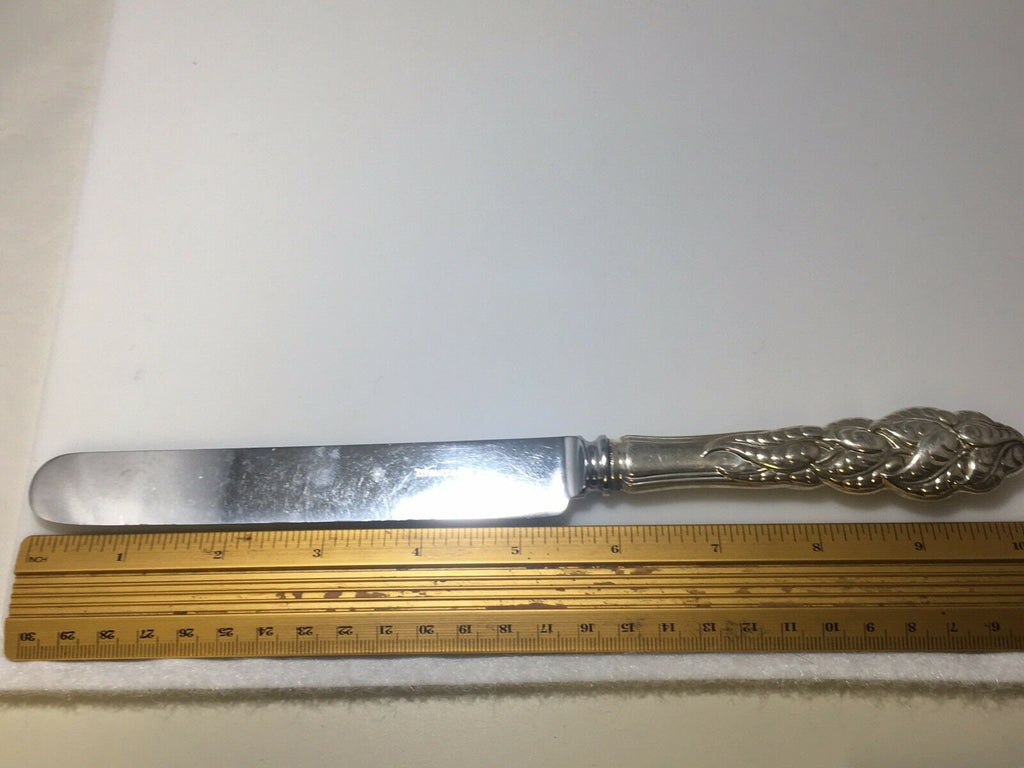 Tiffany &Co Sterling Silver Ailanthus Atlantis Dinner Knife 10 1/4”