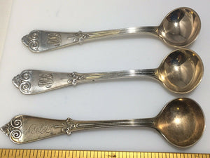 Tiffany & Co  Beekman Sterling Silver Salt Spoons 3 5/8” SOLD INDIVIDUALLY