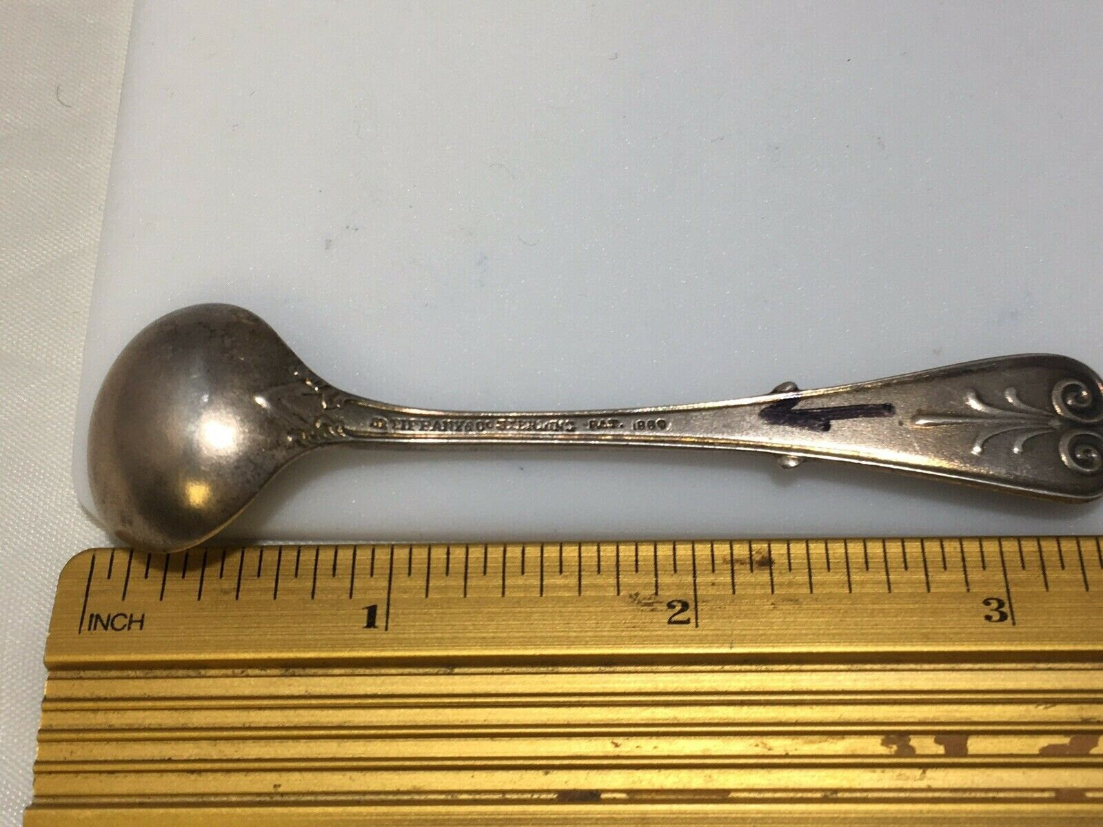 Tiffany & Co  Beekman Sterling Silver Salt Spoons 3 5/8” SOLD INDIVIDUALLY