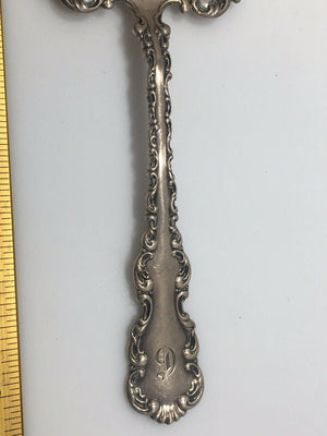 Antique Sterling Silver Whiting Louis XV Large Asparagus Serving Fork. Very RARE