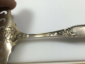 Sterling Silver Antique Shiebler American Beauty Art Nouveau Sardine fork
