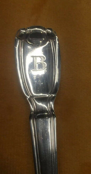 Tiffany and Co Sterling Silver Gumbo Spoon Castillian  M c1929 78g