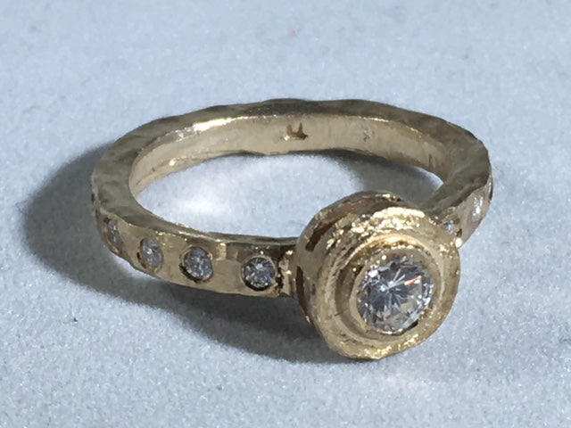 Gold Nippolian Ring